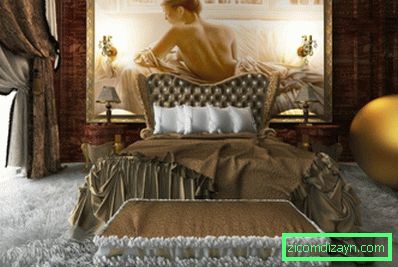 Спальня ў стылі барока (45)