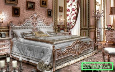 Спальня ў стылі барока (55)